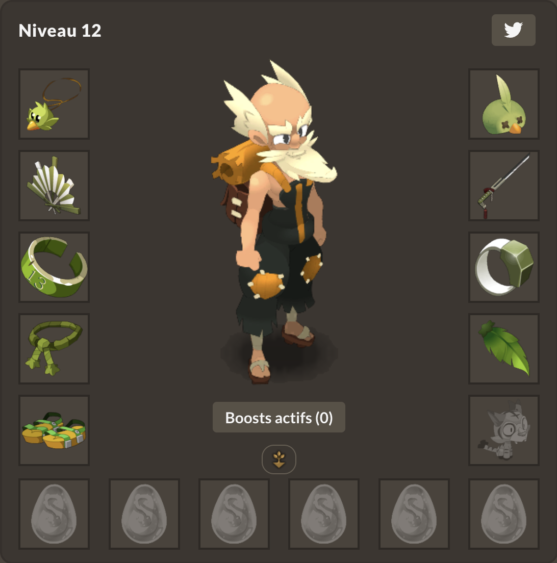 Compte Dofus 200 – Enutrof Full Stuff + Panoplie Prospection 500 – PC